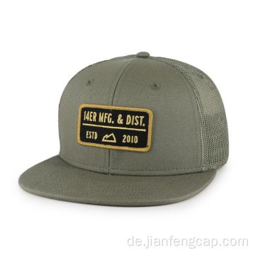 Großhandel Custom 3D Stickerei Snapback Hut